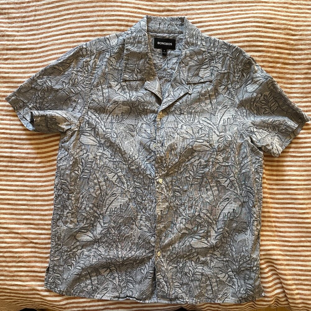 Bonobos Mens Medium Camp Shirt